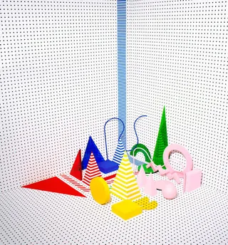 圆点背景矢量不规则图形形状素材