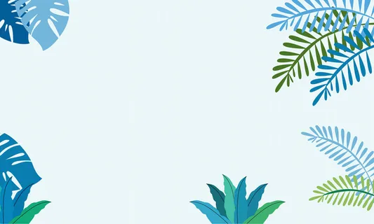淘宝女装促销夏季绿色浪漫热带植物素材背景高清 淘宝女装促销夏季绿色浪漫热带植物素材背景高清