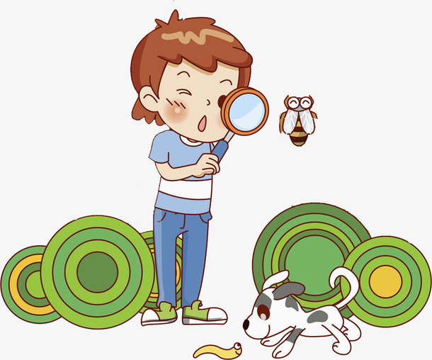 好奇的男孩免抠
