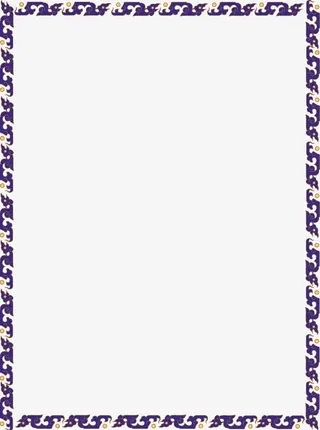 古典龙纹边框装饰元素免抠