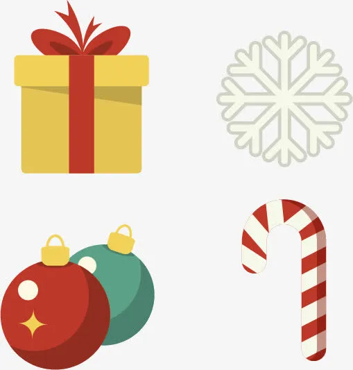 圣诞节礼物免抠