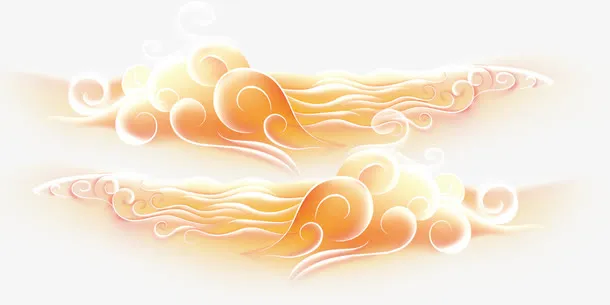 装饰漂浮祥云素材免抠