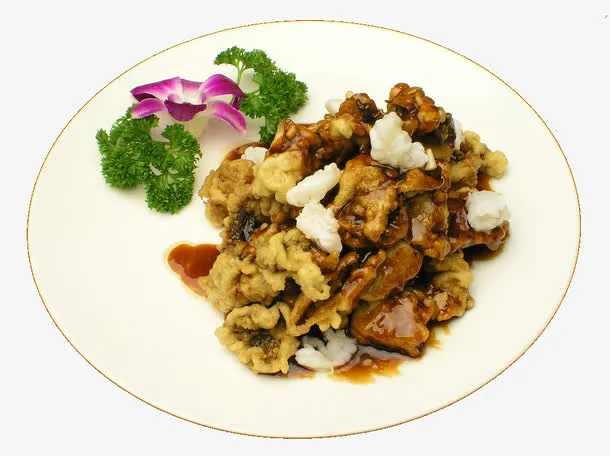 虾爆鳝鱼肉免抠