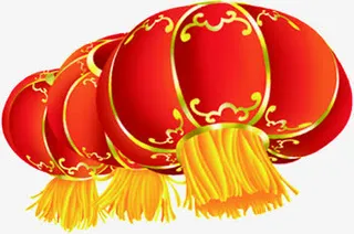 红灯笼新春晚会舞台背景