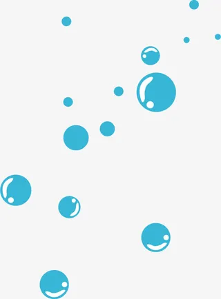 泡泡漂浮免抠