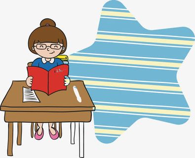 中国风边框读书免抠