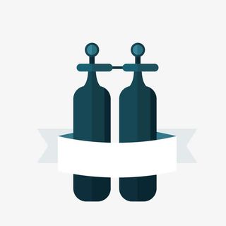 灰色氧气瓶免抠