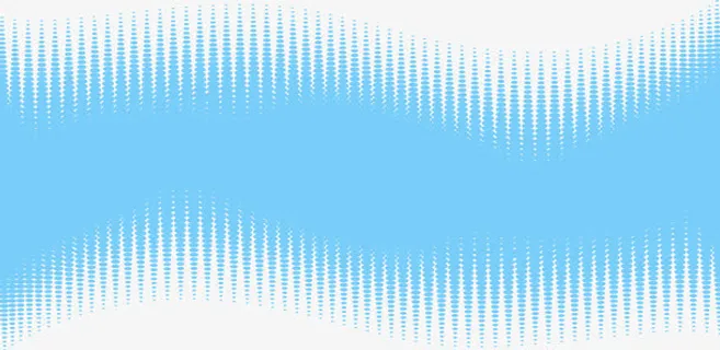 蓝色圆点科技感图案素材免抠