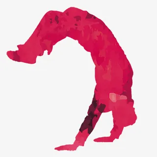 运动人物剪影免抠