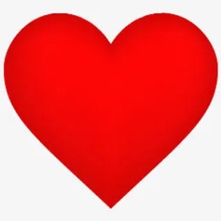 创意扁平风格爱心形状图形免抠