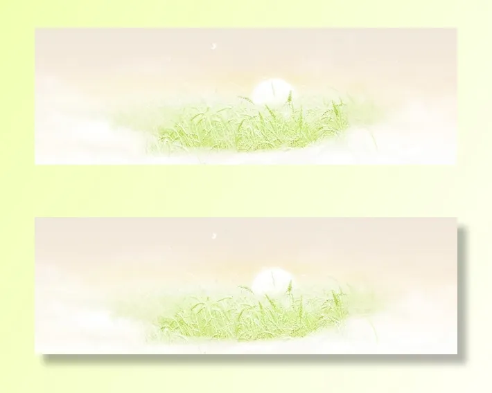 唯美台历设计banner背景免抠