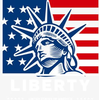 矢量美国自由女神免抠