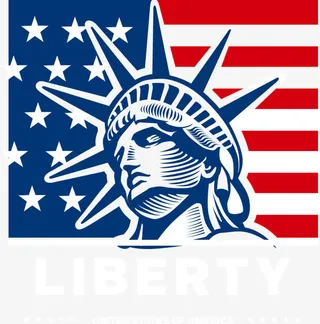 矢量美国自由女神免抠