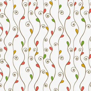 矢量小清新藤蔓背景素材