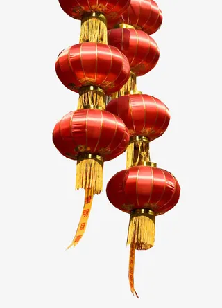 大红灯笼免抠