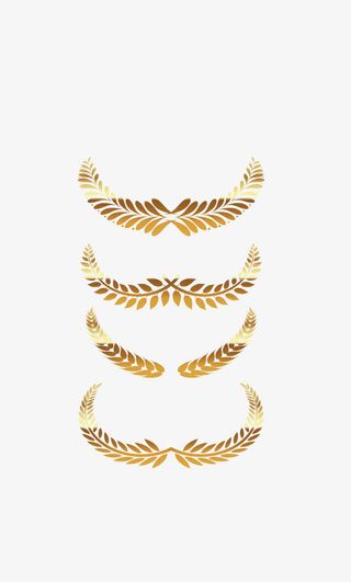 矢量徽章边框免抠标签元素