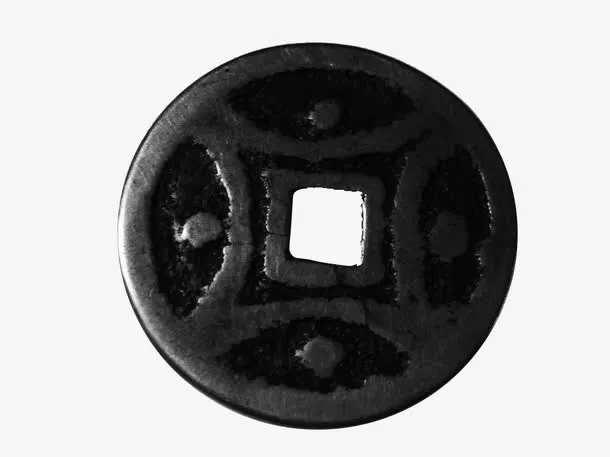 铜钱底纹免抠