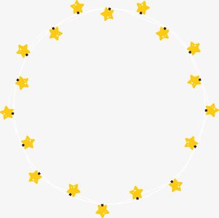 节日彩灯边框免抠