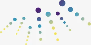 彩色动感圆点免抠