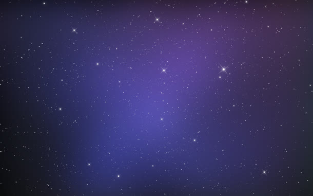 黑紫色渐变点点星空免抠