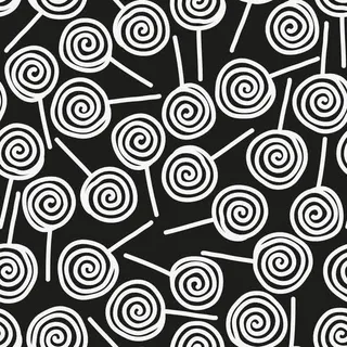 eps剪影 卡通手绘棒棒糖圈圈免抠