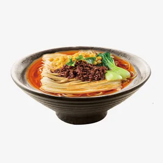 麻辣小面中华美食面免抠