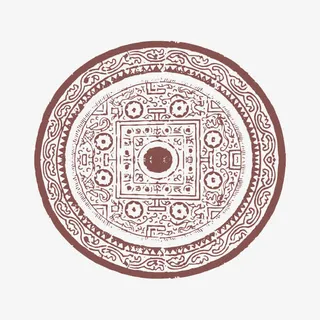 中国风圆环免抠