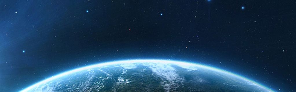 蓝色星球背景高清