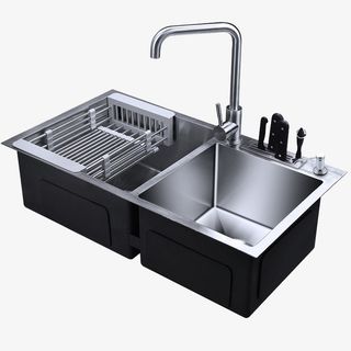 德国进口304不锈钢洗碗槽免抠