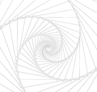 黑白几何水平波纹免抠