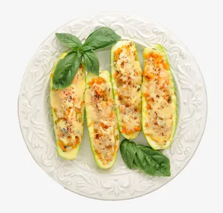 烤西葫芦美食免抠