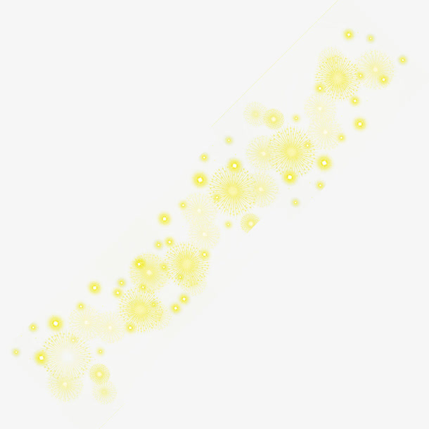 烟花剪纸免抠