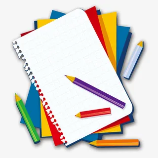 纸张笔记本素材免费下载免抠
