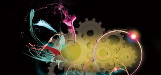 创意机械背景高清