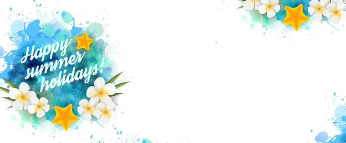 缤纷夏日主题banner高清