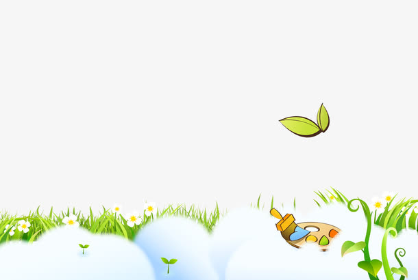 梦幻草地免抠