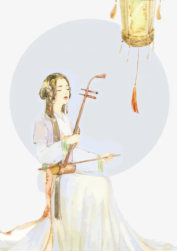 中国风二胡免抠