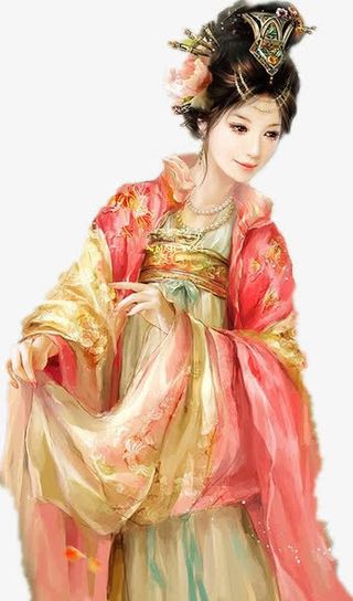古代美女免抠