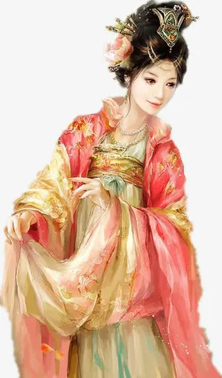 古代美女免抠