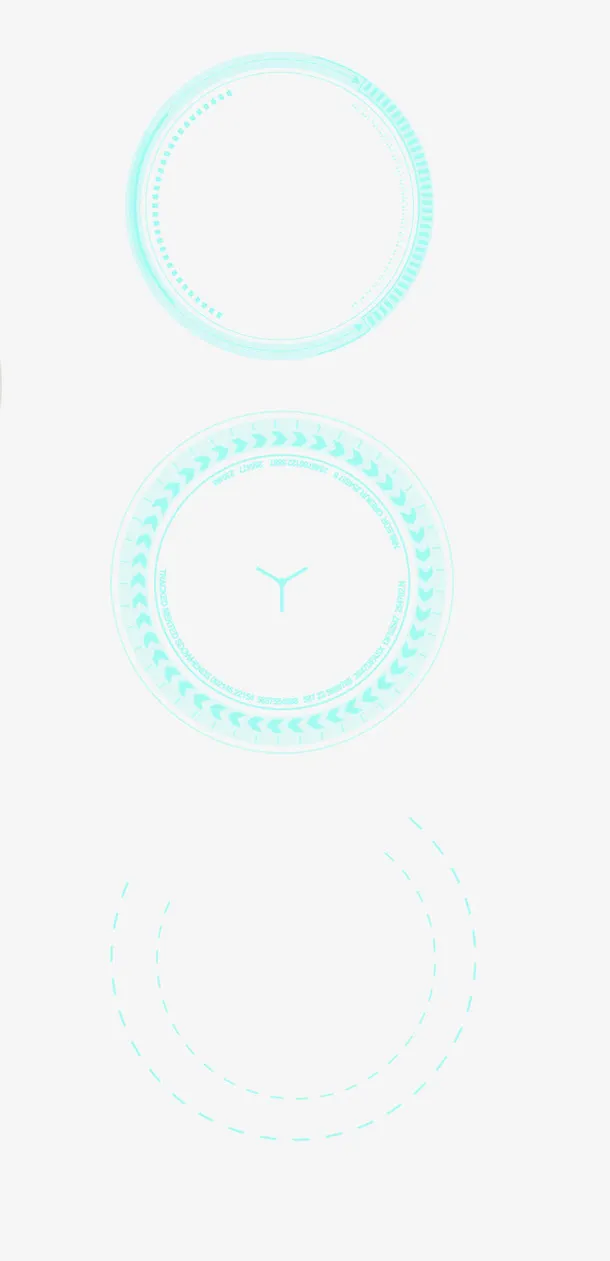 科技感齿轮元素免抠