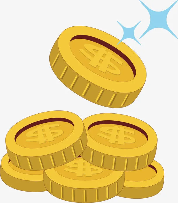 金币png矢量素材免抠