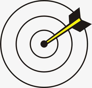 箭头，圆环，环形，目标免抠