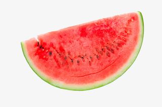 高清切开的一块西瓜免抠动植物植物元素