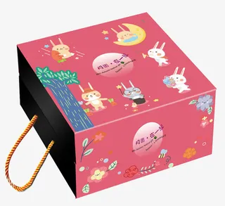 月饼包装盒设计免抠