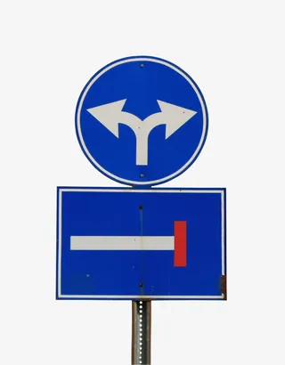 方向指示牌免抠