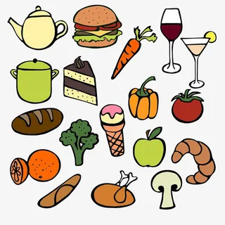 水果蔬菜图标免抠