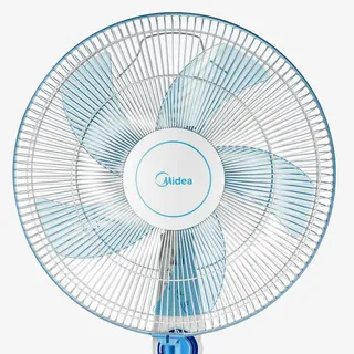 浅蓝色美的电风扇免抠