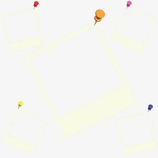 浅黄色标签免抠