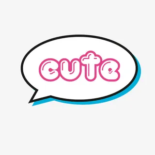 可爱对话框免抠