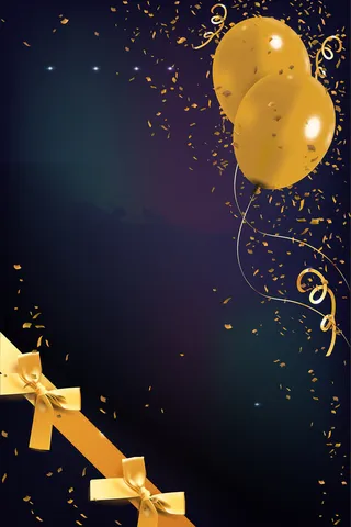 扁平风格新年酒会年酒吧派对背景高清